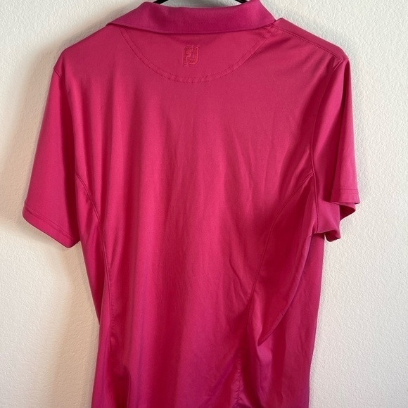 FJ Foot Joy Ladies' Pink "Blackstone" Top XL - Picture 3 of 7